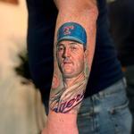 Tattoos - Nolan Ryan Portrait Tattoo - 146604